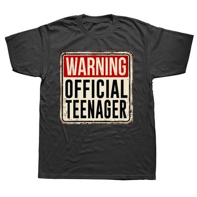 Offizielles Teenager 13. Geburtstag Geschenk 13 Jahre alte Jungen Mädchen T-Shirts Grafik Baumwolle Streetwear Kurzarm Sommerstil T-Shirt