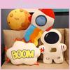 Adorable Astronaut Plush Cushion Decorative Pillow For Cozy Living Room And Bedroom