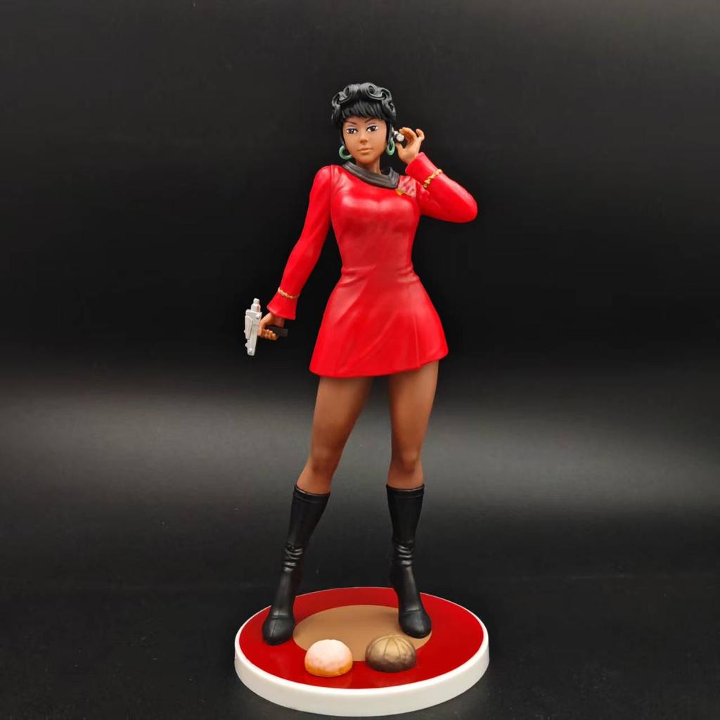 Auf Lager: 2 Ausführungen Star Trek Anime-Figuren, PVC-Modell, Spock-Figur, Actionfigur, Spielzeug, Schreibtisch- und Autodekoration, Geschenkidee