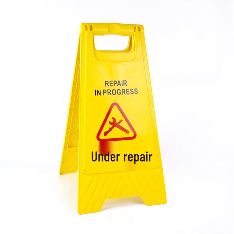 A-Frame Under Repair Warning Sign