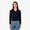 Lacoste Women's Double Jacket-Style Cardigan AF190E-56GHDE