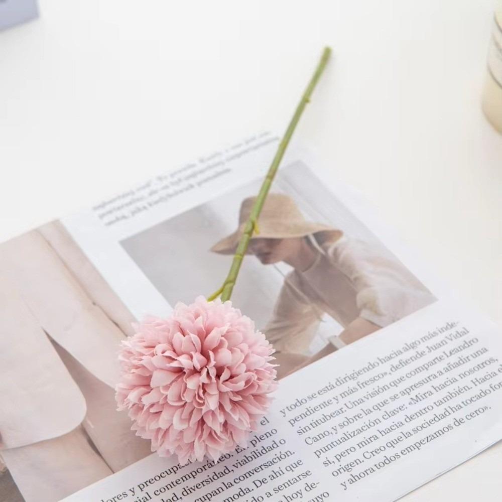 DIY Blumengestecke Künstliche Blumenkugeln Gefärbte Kanten Simulationsblumen Fotografie Requisiten