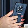 SULADA Fashion Series for Honor Magic6 Pro 5G Case Kickstand Leather Coated PC+TPU Cover