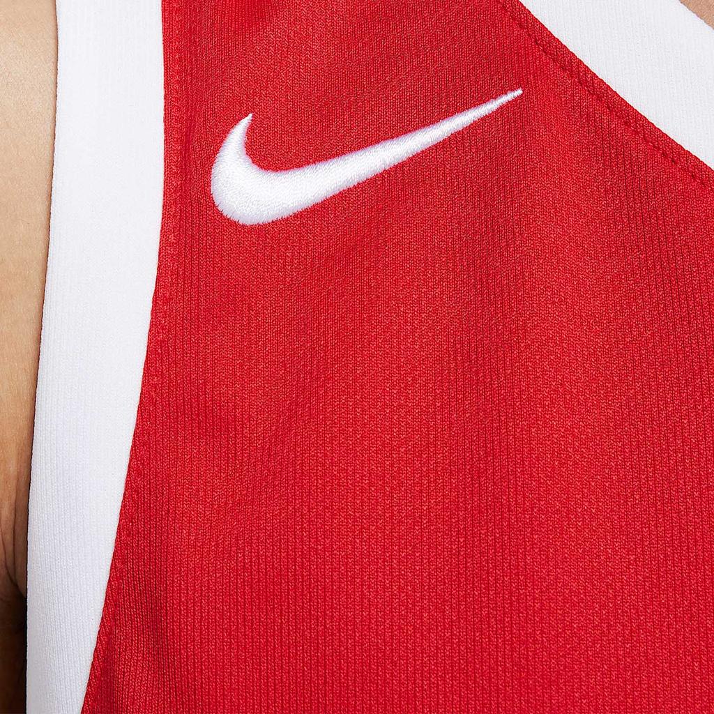 New Nike DRI FIT CROSSOVER Basketball Jersey Men's University Red/White/White HF0500-658