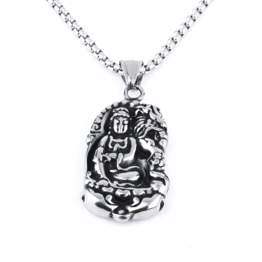 Trendy Hip Hop Street Dance Necklace Accessories Men's Nightclub Accessories Titanium Steel Necklace