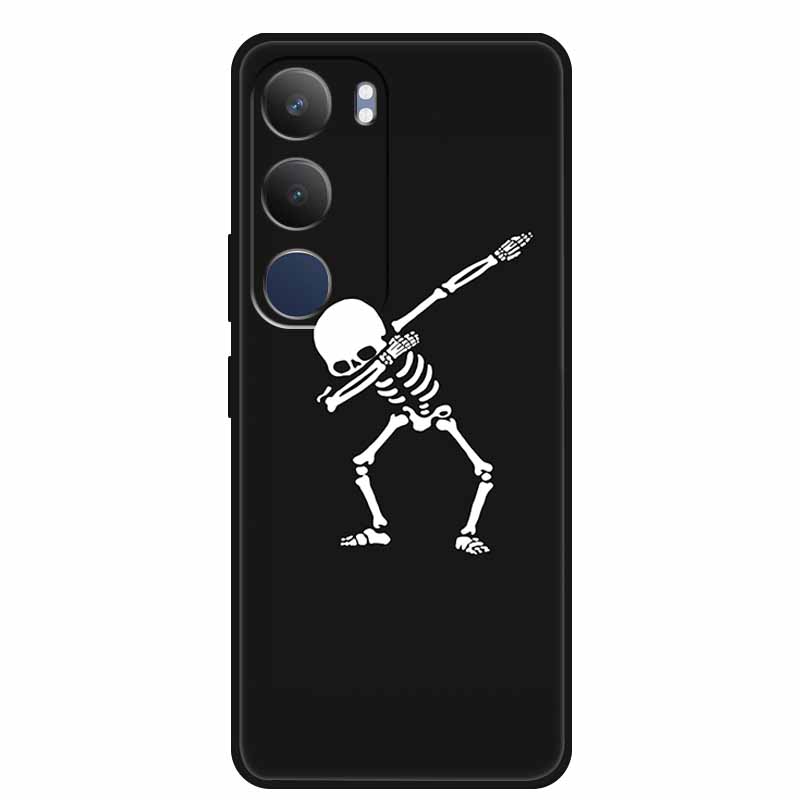 For Vivo Y19s 4G Case Y 19s 6.68" Soft Silicone TPU Phone Case for Vivo Y19s Pro 4G Cartoon Animal Shockproof Cover Y19 s Pro 4G