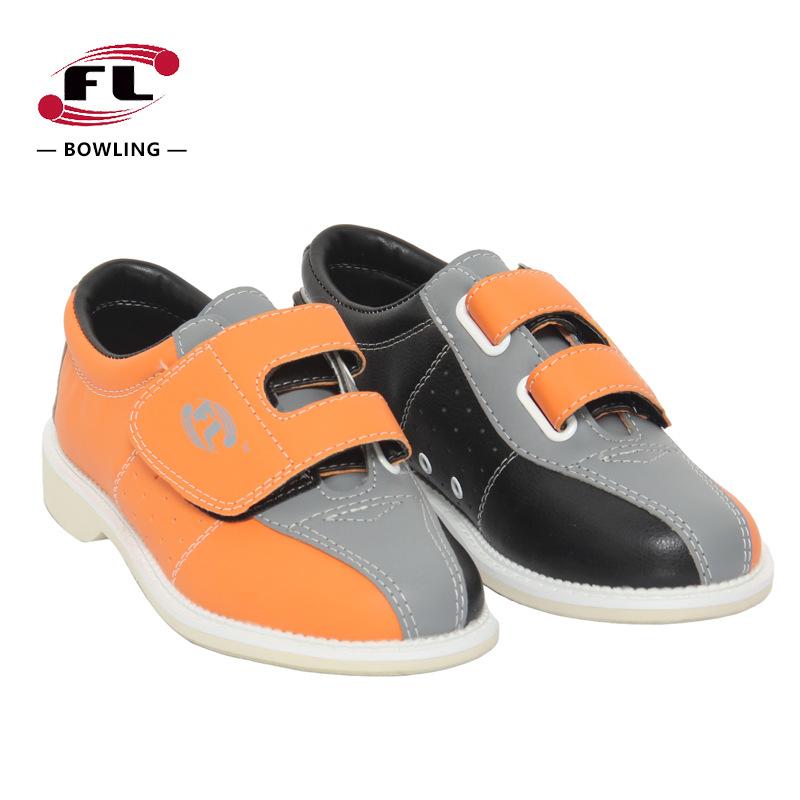 Brand FL Big Size 28-53 Unisex Bowling Shoes with Skidproof Sole Hool Loop Design Cushioning Indoor Shoes for Bowling