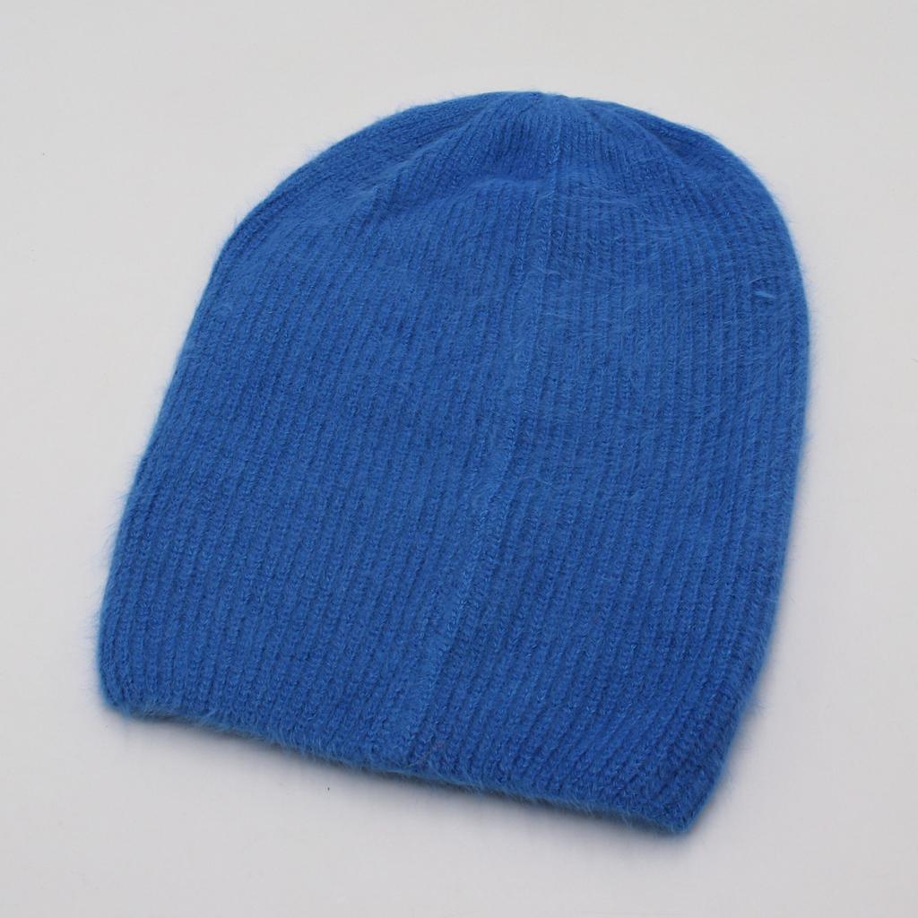 Seasonal Solid Color Wool Knitted Hat Internet Celebrity Bag Head Cold Hat Simple Warm Leisure