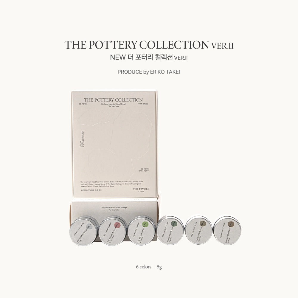 Pottery Collection ver.2 (6 Colors) set