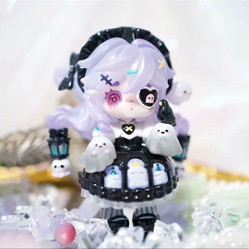 Genuine Witch Ninita Apocalypse Series Blind Box Figurine Cute Anime Collectible Doll Toy Decoration Gift for Girls Kids