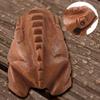 Kingsie Wooden Guiro Frog, Auspicious Charm, Percussion Instrument, Sound-Making Frog, Thai Style (XXL)