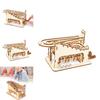 Wooden 3d Puzzle Roller Coaster Toy For Creative Mindful Play And Imaginative Learning