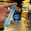 Kreativer Cartoon-Avatar-Schlüsselanhänger 3D-Puppe Tasche Paar-Anhänger Auto-Schlüsselanhänger