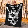 Linkin Park Flannel Blanket Soft All-Season Throw, Design for Camping, Car Travel, Hiking Sofa, Bed, Office Perfect Gift for Parties