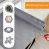 1 Roll EVA Shelf Liner, Non-Slip Oil-Proof Drawer Mat, Washable Cabinet Liner for Kitchen, Refrigerator & Desk