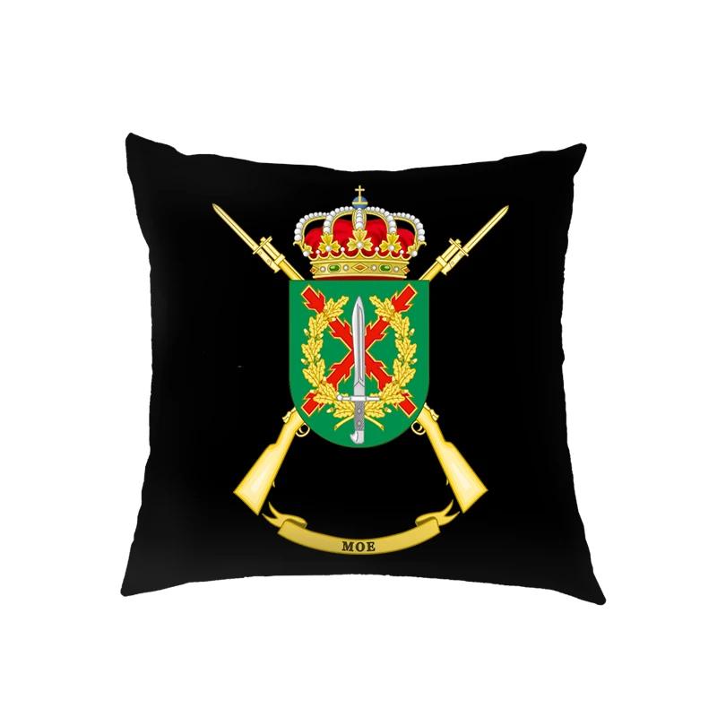 Spanish Legion Espanola Flag Double Print Cushion Covers Navy Armada Pillowcase Living Room Decor Throw Pillow Case Cover