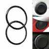 Loudspeaker 2pcs Car Accessories Car Door Carbon Fiber