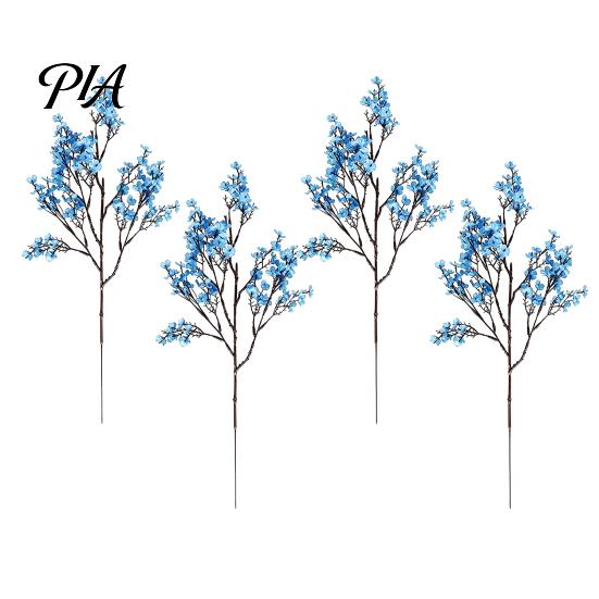 Maintenance Free Artificial Plant Stems Realistic Flowers for Autumn Home Decoration, Silk Floral Elegant Sprays Dining Branches Halloween Table