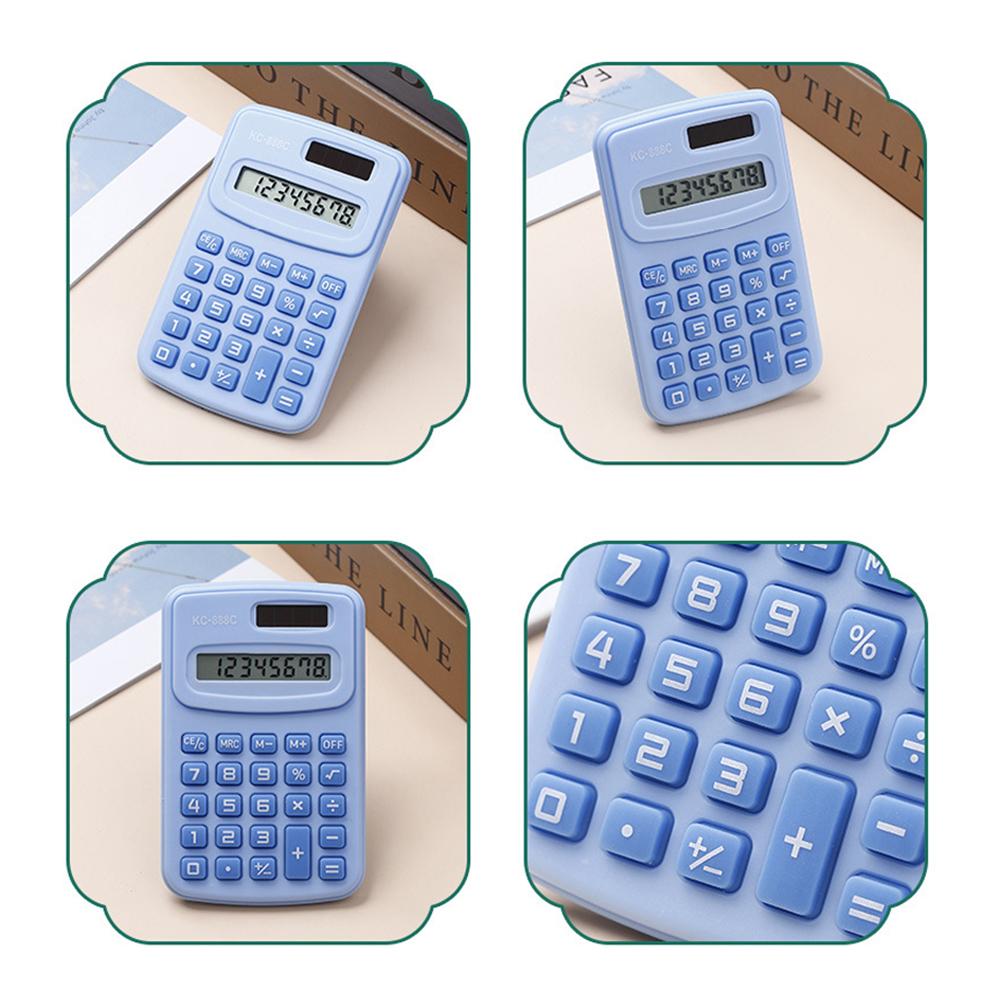 New Small Calculator Silent Calculator Mini Version Learning Auxiliary Portable Calculator