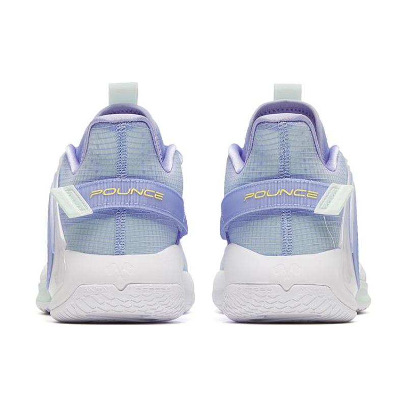 Anta Swoosh 2.0 GH Cushioning Anti-Slip And Wear-Resistant Low-Top Basketball Shoes Turquoise Sneakers 112311602-1