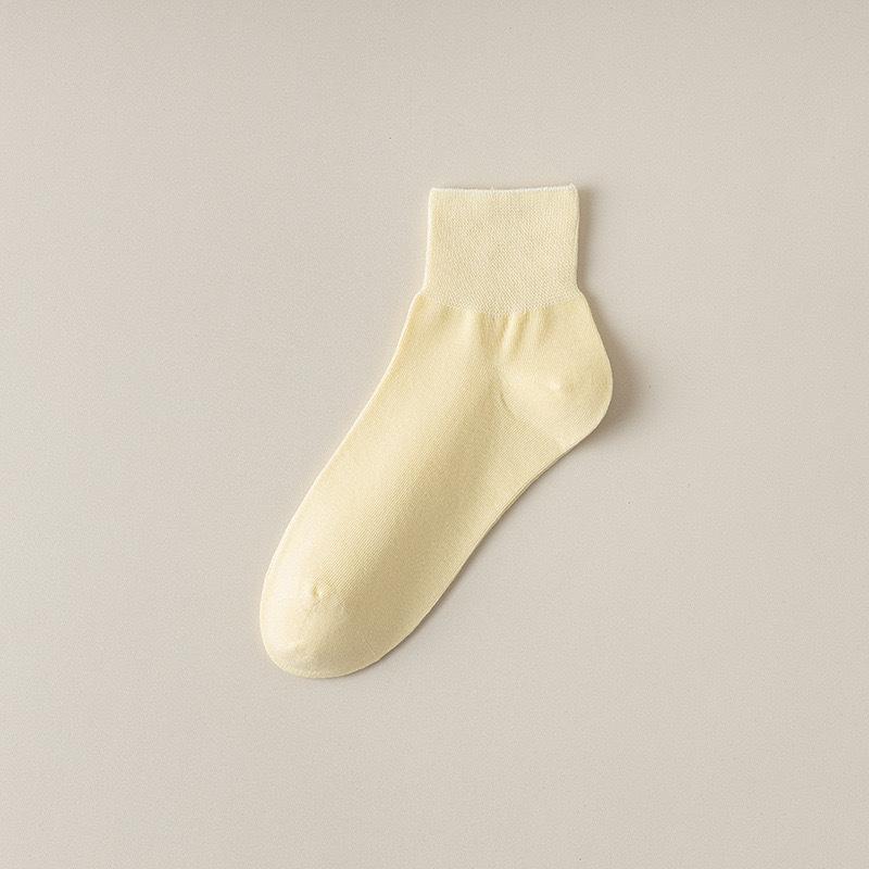 

Summer Children s Pure Cotton Thin Short Socks, Sweat-absorbing, Breathable, Loose-mouthed, Short-topped Postpartum Socks 1 pair