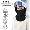 Unisex Winter Thermal Fleece Balaclava Full Face Cover Warm Neck Ear Warmer Breathable for Cycling Hiking Skiing Motorbikes