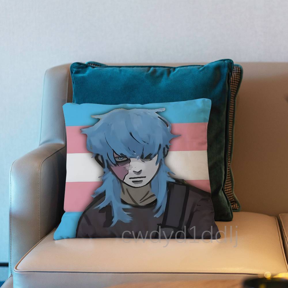 

SSally Face Sal Cushion Cover Pillow Cover Decor Pillowcase Printed Cushion Case For Couch 30x30cm