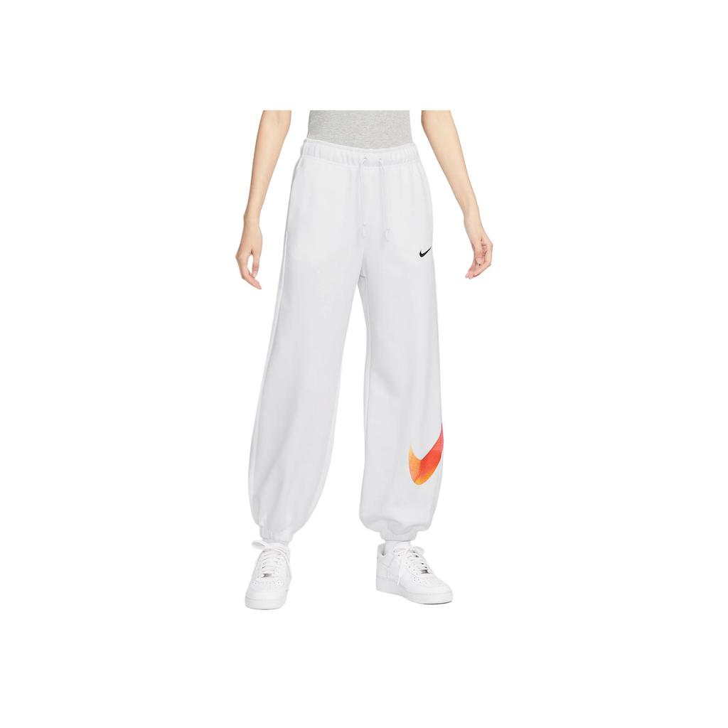 Nike Sportswear Fashion Comfortable Casual Soft Knit Sports Pants Women bottoms White IF0394-100