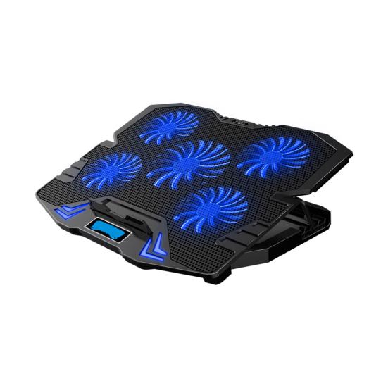 Laptop Cooling Pad Fashion Five Fans Metal Laptop Cooling Base Good Heat Dissipation Laptop Cooling Base Computer Cooling Pad