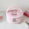 Gifts Dopamine Cosmetic Bag Portable Large Capacity Travel Toiletry Bag Embroidery Skincare Product Storage Hadbag