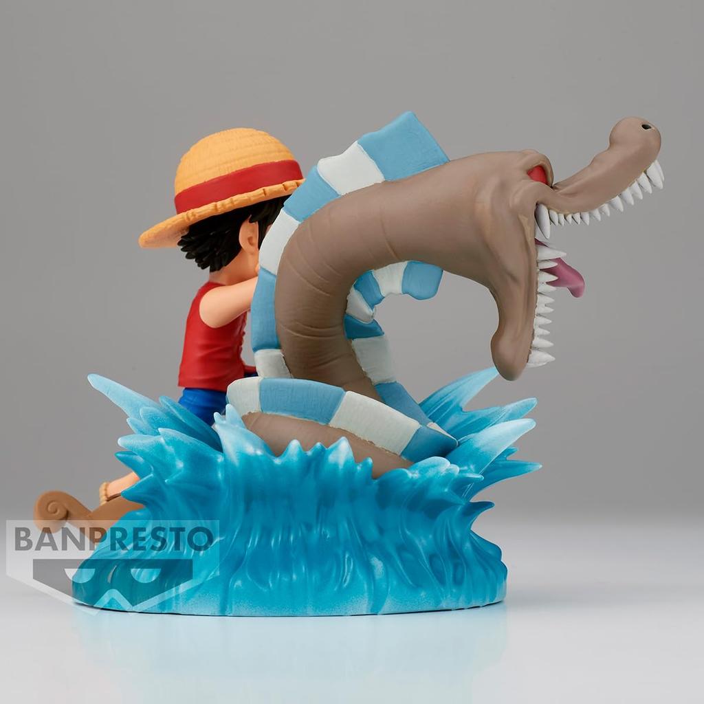 Banpresto One Piece World Collectible Figure Log Stories Monkey Luffy Lord of the Near Seas D. Vs.