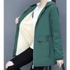 Autumn/Winter 2025 Korean Style Thick Warm Hooded Cotton Coat for Women - Versatile, Slimming, and Loose.