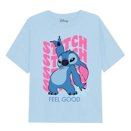 

Lilo & Stitch Girls Wavy T-Shirt світло-синій колір