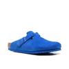 Unisex Suede Fashion Trendy Closed Toe Clogs Blue 1022556