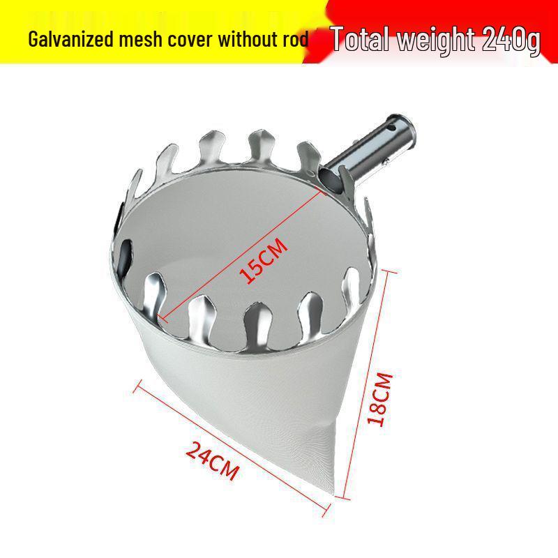 Телескопический сборщик фруктов из нержавеющей стали с сетчатым мешком Convenient, Safe, Easy Storage, Versatile