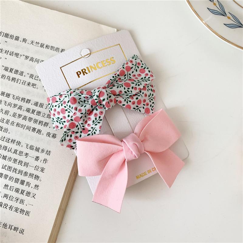 Cute Children Bowknot Princess Hairpins Girls Kids Hair Clips Bows Barrettes Accessories Hairclip Headdress Headwear Ornaments