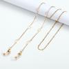 Bohemian Lanyard Metal Eyeglass Cord Pearl Glasses Chain Sunglasses Chain Mask Holder Mask Chain