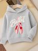 Girls' Fashion Casual Sports Hoodie - Kids' Sweatshirt, New Thick -Lined Hooded Sweatshirt for Autumn And
