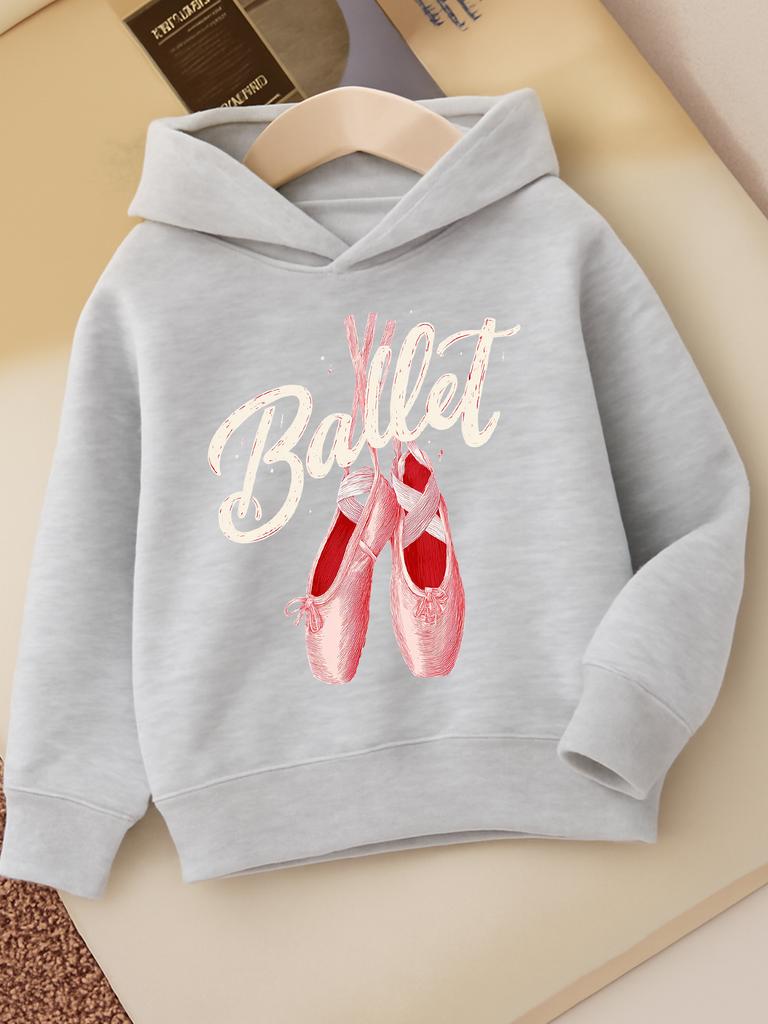 Girls' Fashion Casual Sports Hoodie - Kids' Sweatshirt, New Thick -Lined Hooded Sweatshirt for Autumn And