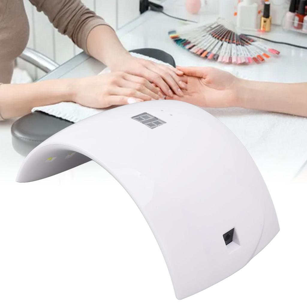 UV LED Nail Lamp Quick Curing Nail Dryer Portable USB Gel Polish Light for Home Salon Use