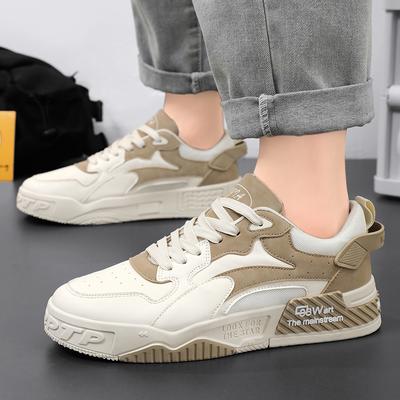New Men's Casual Sneakers for Outdoor Skateboarding  Walking Anti-Slip Shock-Absorbing Thick Soles Comfortable Stylish Versatile