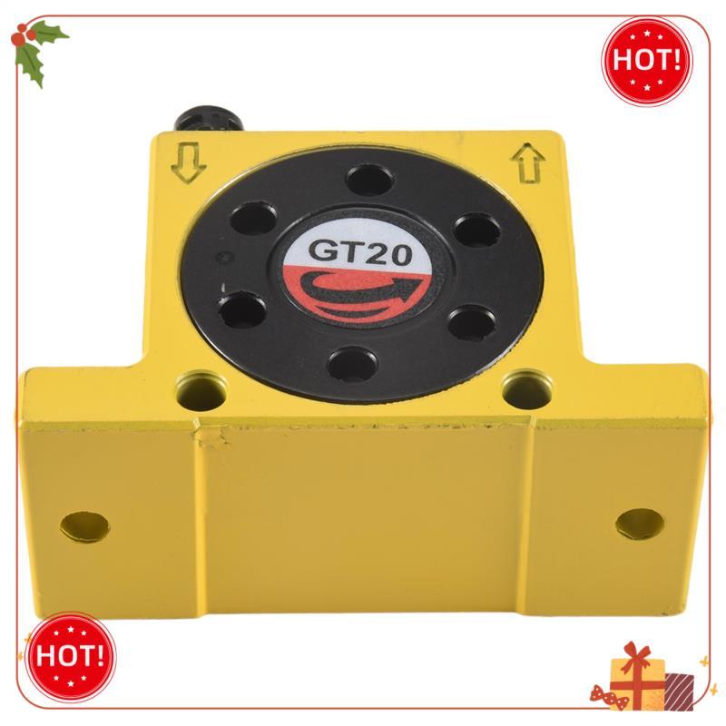 Durable-Pneumatic Turbine Vibrators, Silent Industrial Vibrator With Free Muffler For Hopper, Yellow