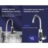 110V Hot Water Heater Faucet Instant Tankless Electric Kitchen Bathroom Fast Heating Tap Water Faucet with LED Digital Display
