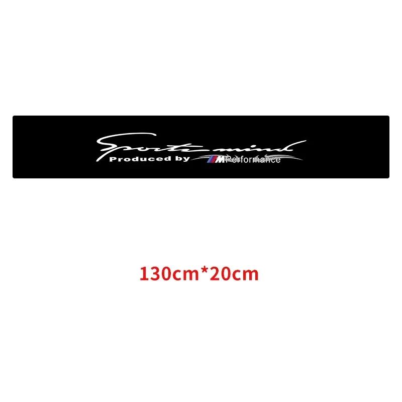 Car Front Windshield Stickers Vinyl Film Decals Accessories For BMW M Performance E36 E60 E90 X2 X1 X3 X5 E46 E39 E70 M3 M5 M6