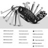 16 In 1 Mountain Bike Portable Socket Multipurpose Wrench Bicycle Multi Tool Screwdriver Motorcycle Bicycle Repair Tools