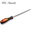8" Wood Rasp Files Coarse-Teeth Woodworking Filing Round Flat Half-Round File
