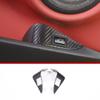 Real Carbon Fiber For Toyota Supra MK5 A90 2019-2025 Center Console Steering Wheel Interior Gear Decoration Mirror Trim Sticker