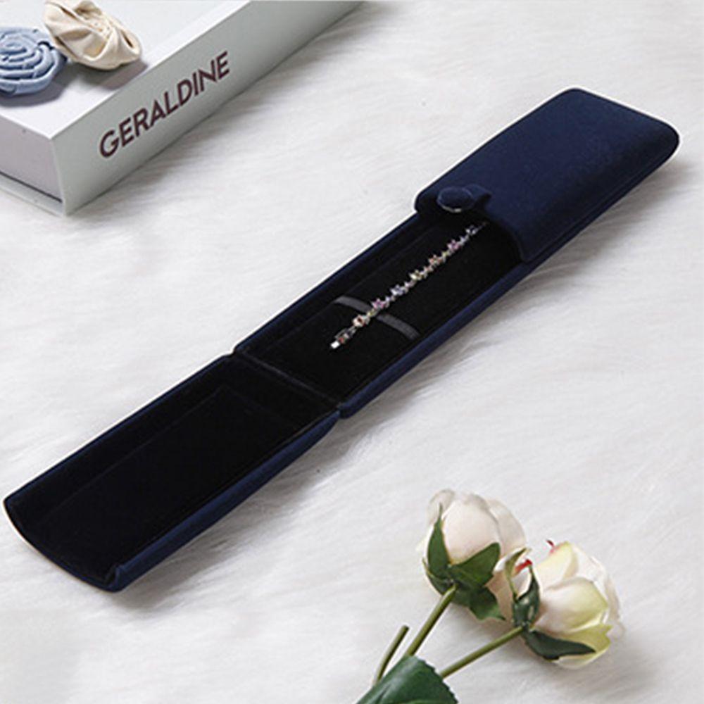 Rings Earrings Storage Box Bracelet Holder Case Double Open Jewelry Box Velvet Jewelry Box Gift Box