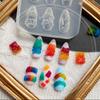 3D Apple Fruit Silicone Nail Art Mold for New Year