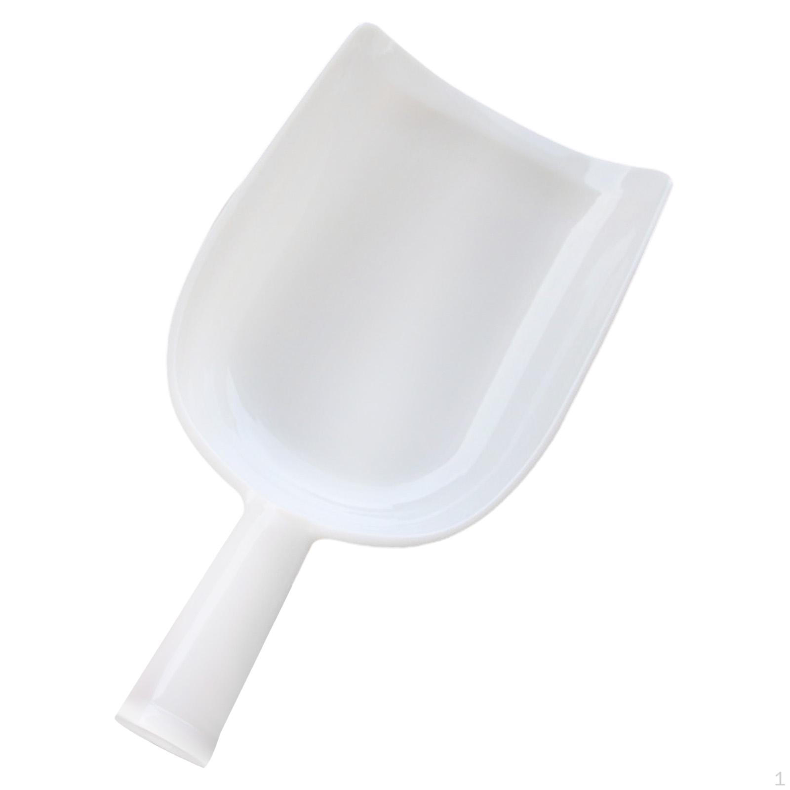 

Корм для тварин Ложка для годування Лопатка Садовий гаджет Кухонний інструмент для фермерства харчових продуктів для собаки White 29cmx19cmx7cm